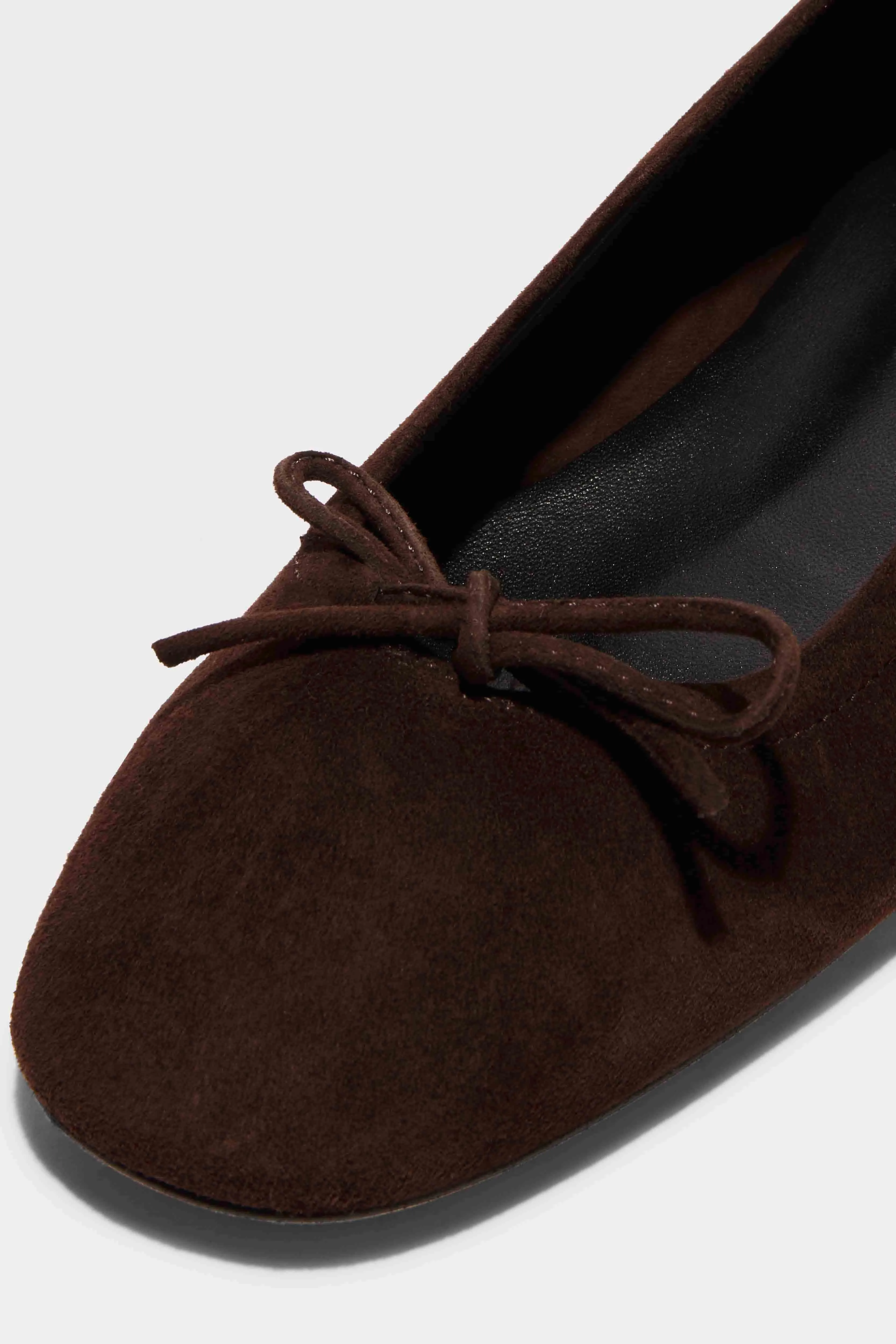 Ballerinas Delfina Suede in Moka