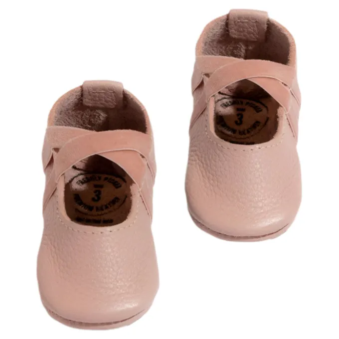 Blush Ballet Slipper Baby Shoe