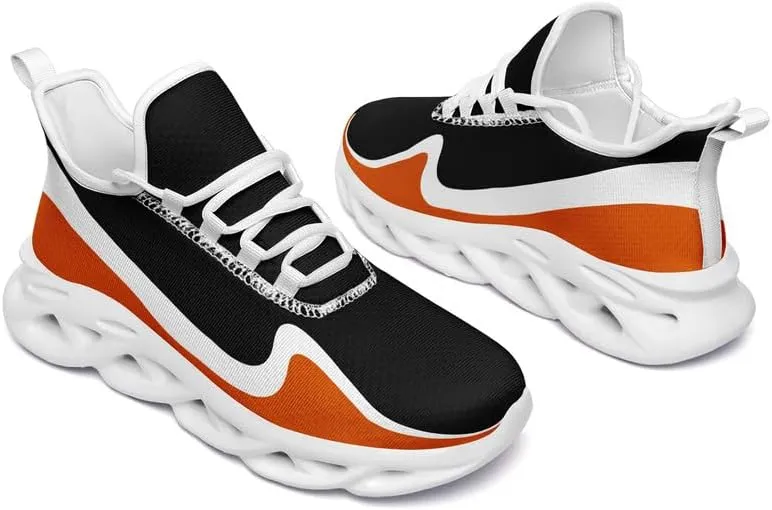 Custom Mens Road Running Shoes Personalize Breathable Baseball Athletic Sneakers Lightweight Walking Shoe Gym Trainers