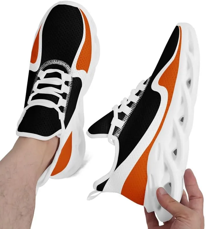 Custom Mens Road Running Shoes Personalize Breathable Baseball Athletic Sneakers Lightweight Walking Shoe Gym Trainers
