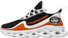 Custom Mens Road Running Shoes Personalize Breathable Baseball Athletic Sneakers Lightweight Walking Shoe Gym Trainers