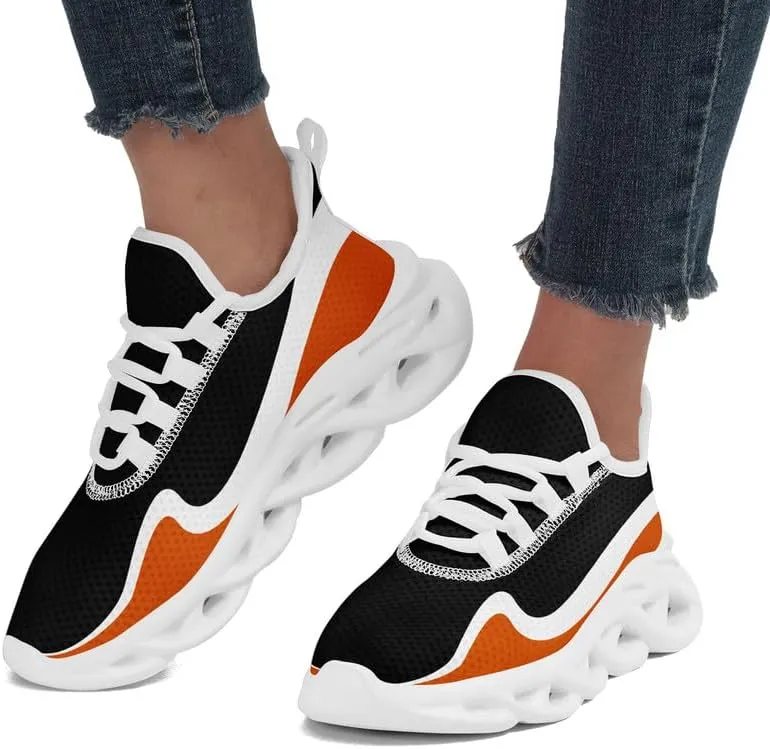 Custom Mens Road Running Shoes Personalize Breathable Baseball Athletic Sneakers Lightweight Walking Shoe Gym Trainers