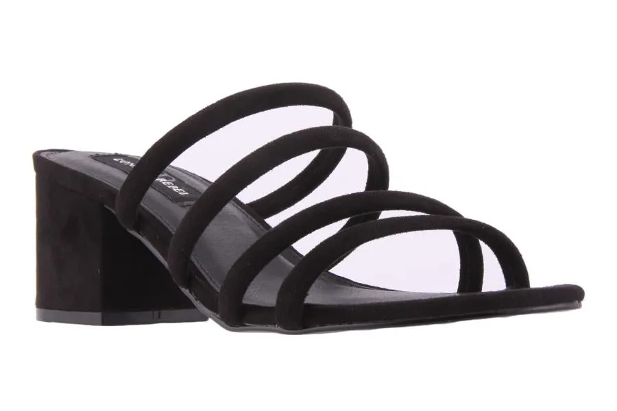 GIZAA BLACK SUEDE