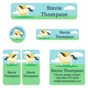 Horse Camp Labels Pack