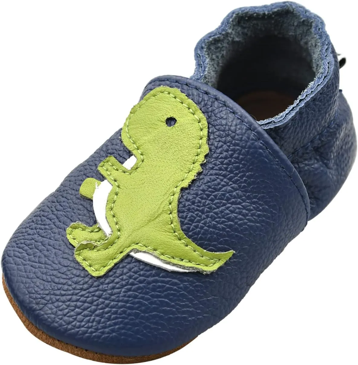 iEvolve Baby Leather Shoes Baby Slippers Soft First Walker Shoes Crib Shoes Moccasins for Toddlers