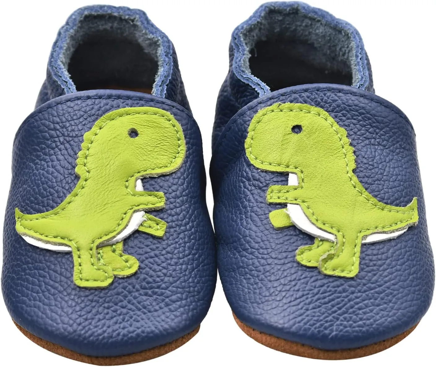 iEvolve Baby Leather Shoes Baby Slippers Soft First Walker Shoes Crib Shoes Moccasins for Toddlers