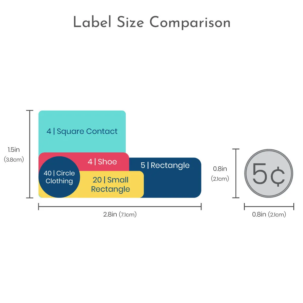 Jersey Camp Labels Pack