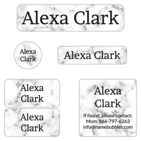 Marble Camp Labels Pack