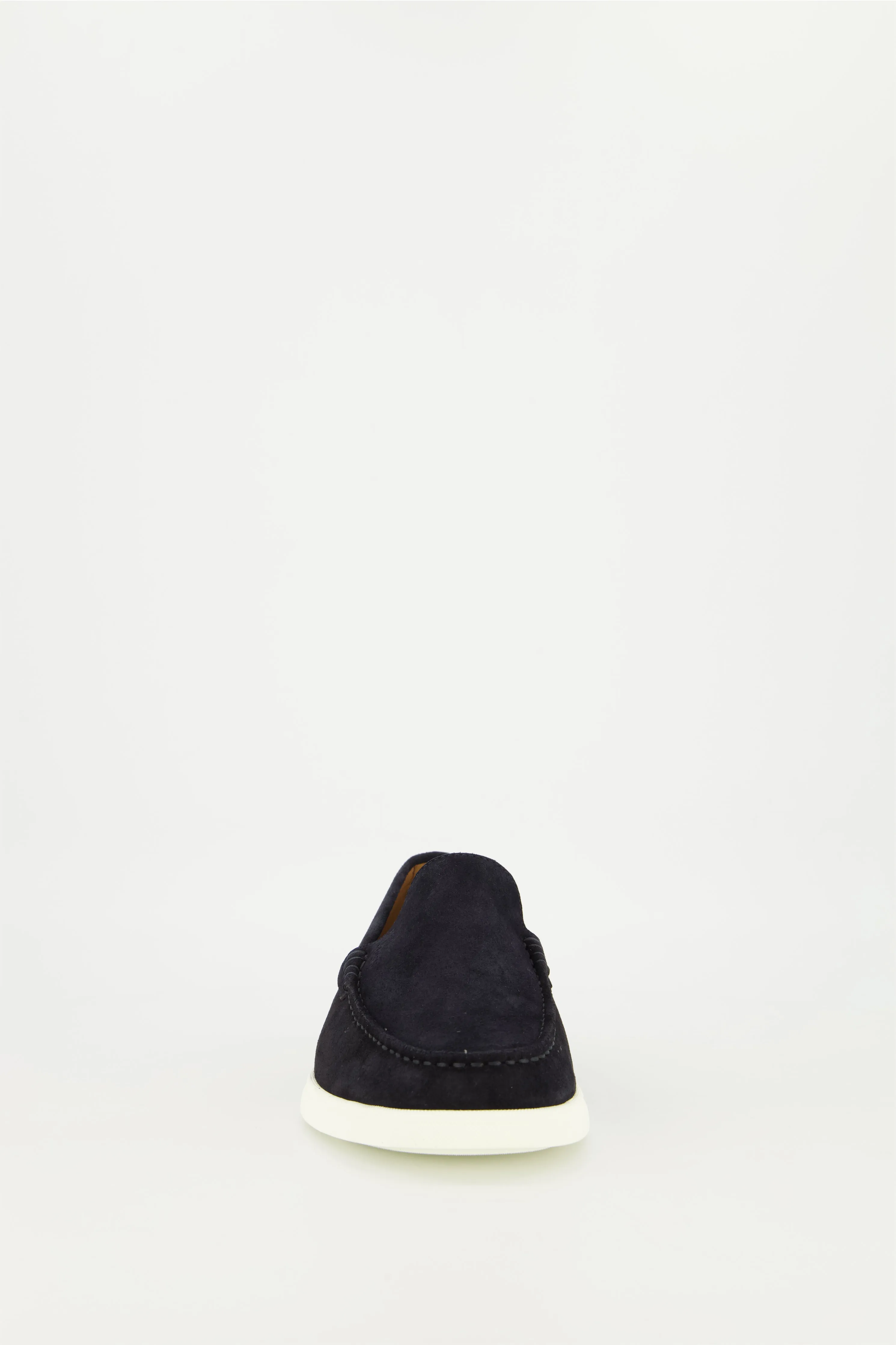 Men's BOSS Black Sienne Dark Blue Suede Moccasins